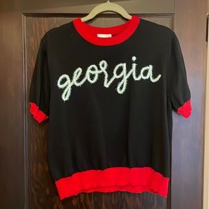 Georgia Bulldogs Queen of Sparkles Size Medium